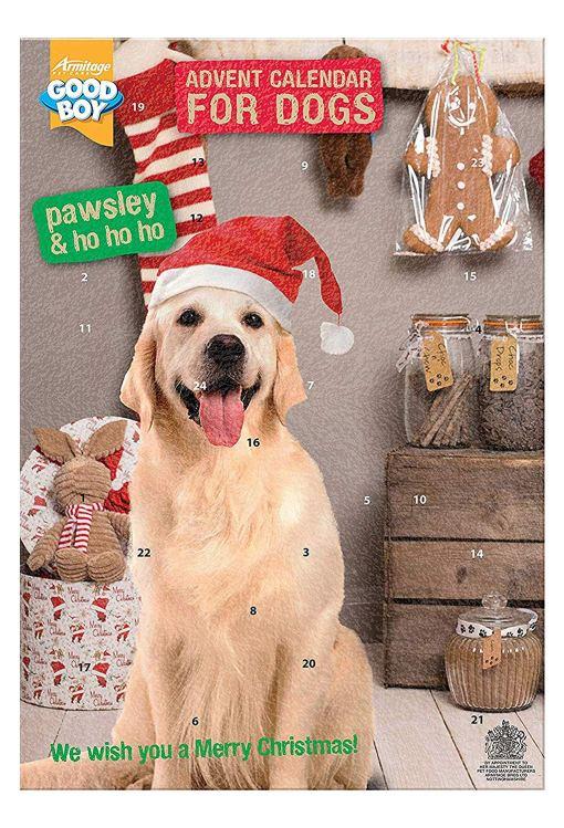 good boy pawsley dog advent calendar