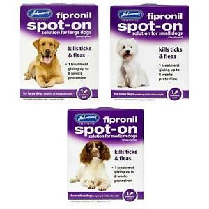 johnsons fipronil spot on for dogs