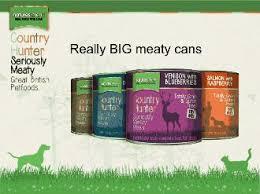 country hunter meals dog can venison & blueberries 600g