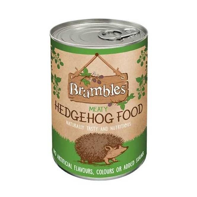 brambles meaty hedgehog food 400g