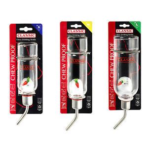 classic glass drinking bottles