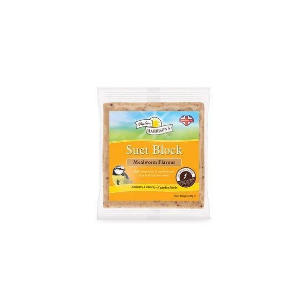 harrisons suet block with mealworms 300g