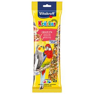 vitakraft kracker feathercare cockatiel/parrot sticks 2 pack