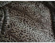 Ocelot Faux Fur Pet Throw Medium (74 x 74 cm