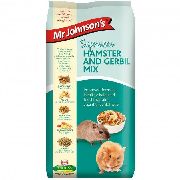 Mr Johnson's Supreme Hamster & Gerbil Mix 900g